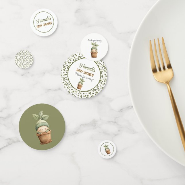 A Little Sprout on the Way Table Confetti (Group)