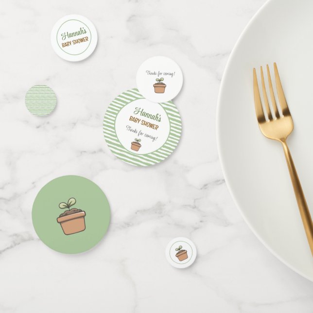 A Little Sprout on the Way Table Confetti (Group)