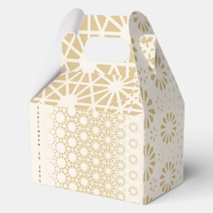 A Little Star Baby Shower Favour Box Elegant Gold