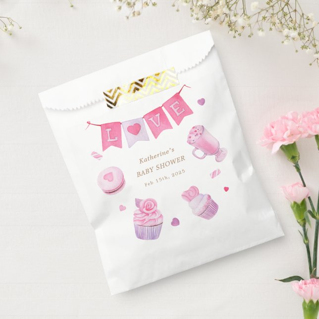 A Little Sweetheart Baby Shower Favour Bag (Sealed)