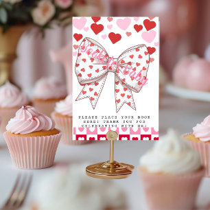 A Little Sweetheart Books for Baby Table Number