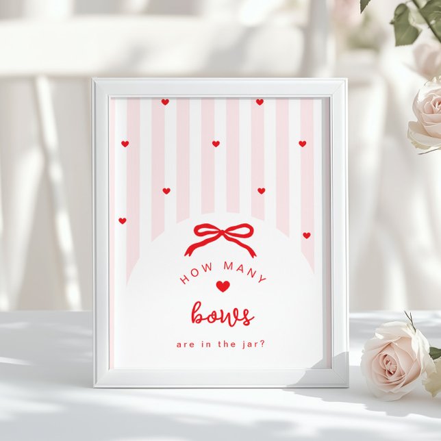 A Little Sweetheart How many Bows game Poster (Creator Uploaded)