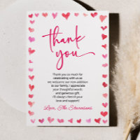 A Little Sweetheart Red Pink Hearts Baby Shower