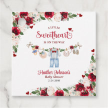 A Little Sweetheart Valentine Boy Baby Shower