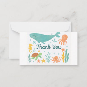 A Little Thank You from Our Little One – Baby Show Card
