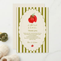 A Little Tomato is on Vine Baby Shower