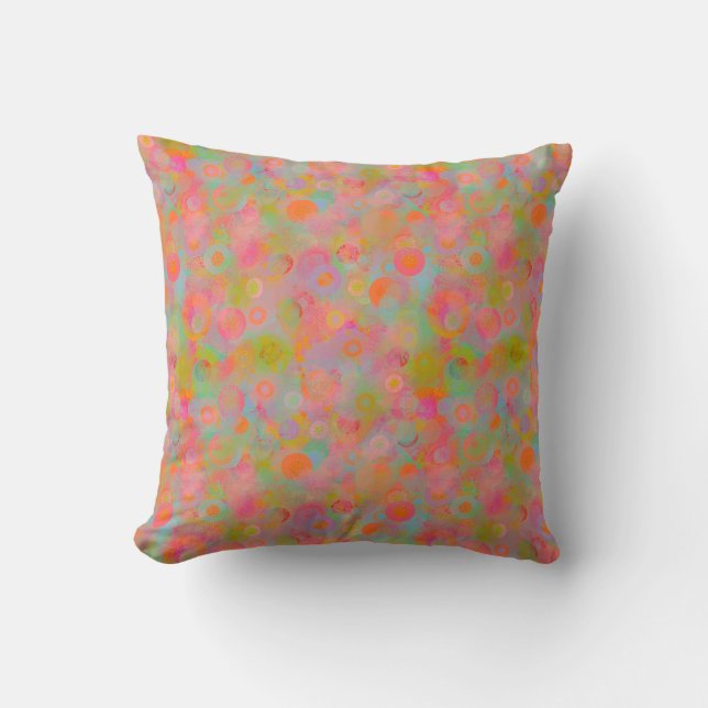 A Little Touch of Spring Throw Pillow (Front)