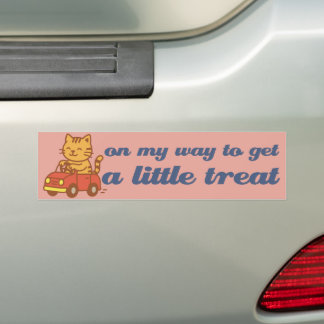 A Little Treat Bumper Sticker
