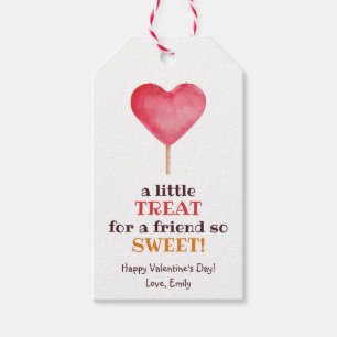 A little treat for someone sweet Valentine's day G Gift Tags