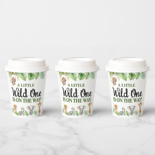 A Little Wild One Is On the Way Paper cup
