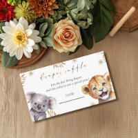 A Little Wild One Safari Baby Animals Baby shower