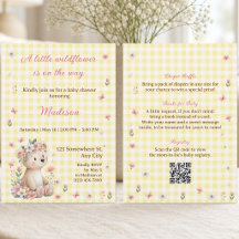A Little Wildflower All in One Baby Shower