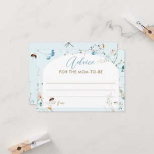 A little Wildflower Baby Shower Advice for Mom 