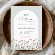 A Little Wildflower Baby Shower