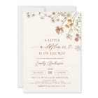 A Little Wildflower Boho Terracotta Baby Shower