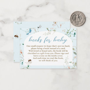 A little Wildflower Books for Baby Card