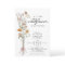 A Little Wildflower Girl Baby Shower Invitation