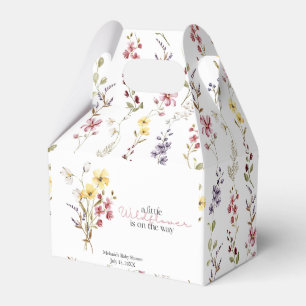 A Little Wildflower is on the Way Shower Favour Bo Favor Box