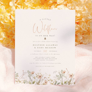 A Little Wildflower Rustic Boho Budget Baby Shower