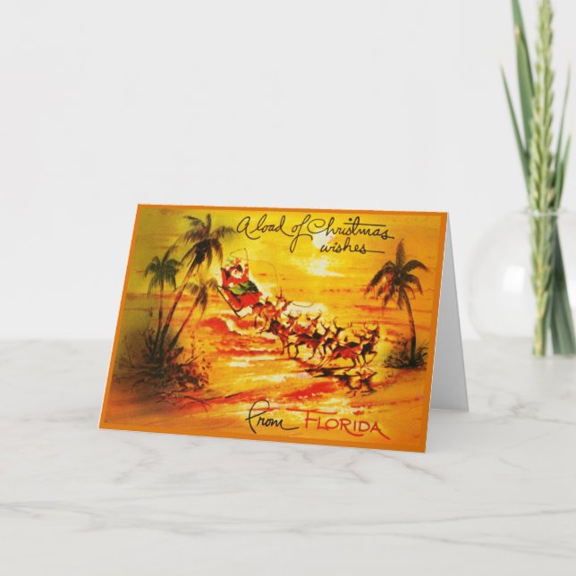 A Load of Christmas Wishes from Florida Card (Front)