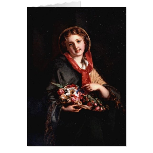 A London Flower Girl (Front)