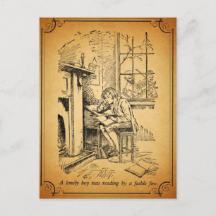 A Lonely Boy Postcard