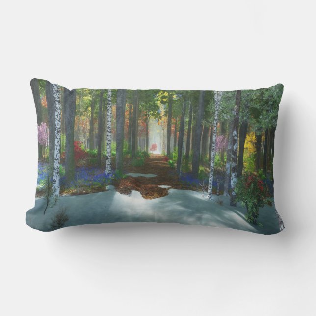 A Long Day's Walk Pillow (Front)