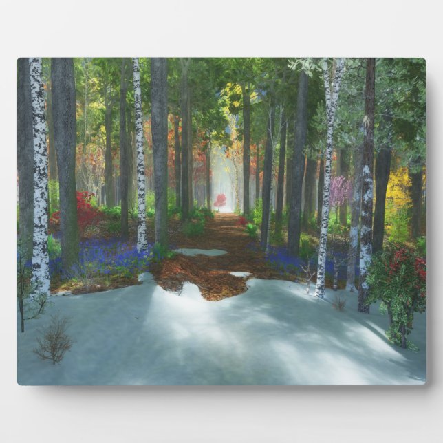 A Long Day's Walk Plaque (Front)