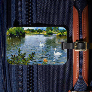 A Long Island Lake, fine art, Luggage Tag