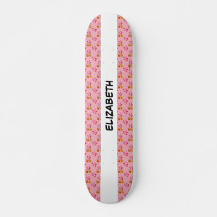A Long Lasting Love Pattern Add Your Name Skateboard