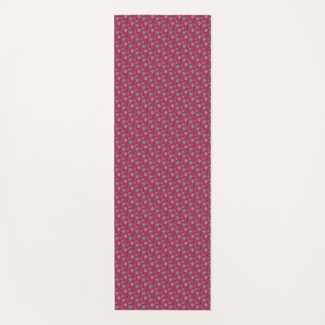 A long, rectangular piece of fabric  yoga mat (Front)