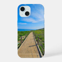 a long winding footpath at Point Dume