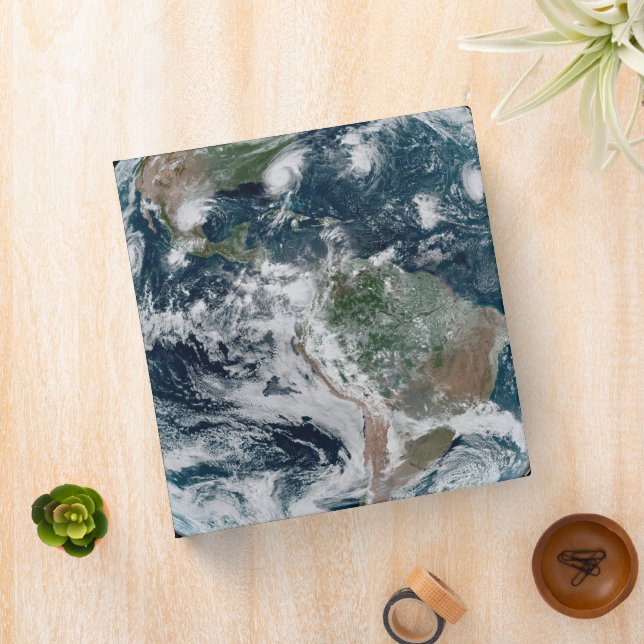 A Loose Chain Of Tropical Cyclones Binder (In Situ)