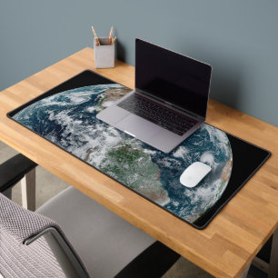 A Loose Chain Of Tropical Cyclones Desk Mat