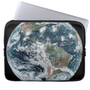 A Loose Chain Of Tropical Cyclones Laptop Sleeve