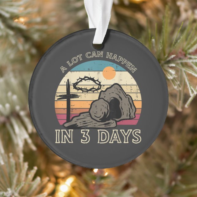 A Lot Can Happen in 3 Days Easter Religious (Arbre)