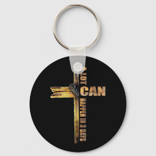 A Lot Can Happen In 3 Days Easter Religious Women Keychain