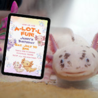 A-Lot-L Fun Kawaii Axolotl Birthday
