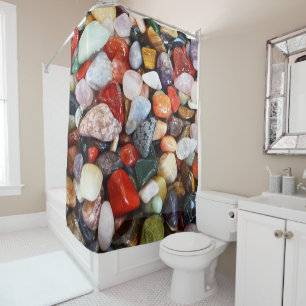 a lot of beautifully coloured stones