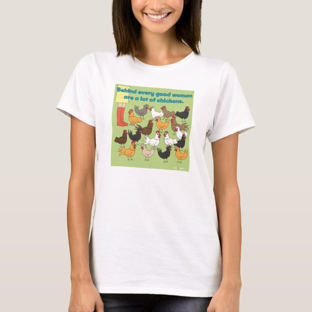 A Lot of Chickens T-Shirt (Front)