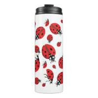 A lot of Ladybugs Lucky Pattern