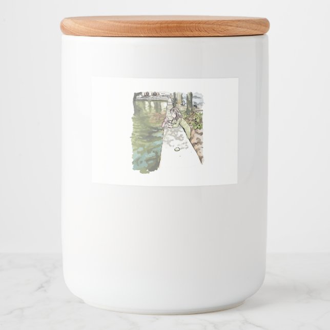 a lottery food label (Front)