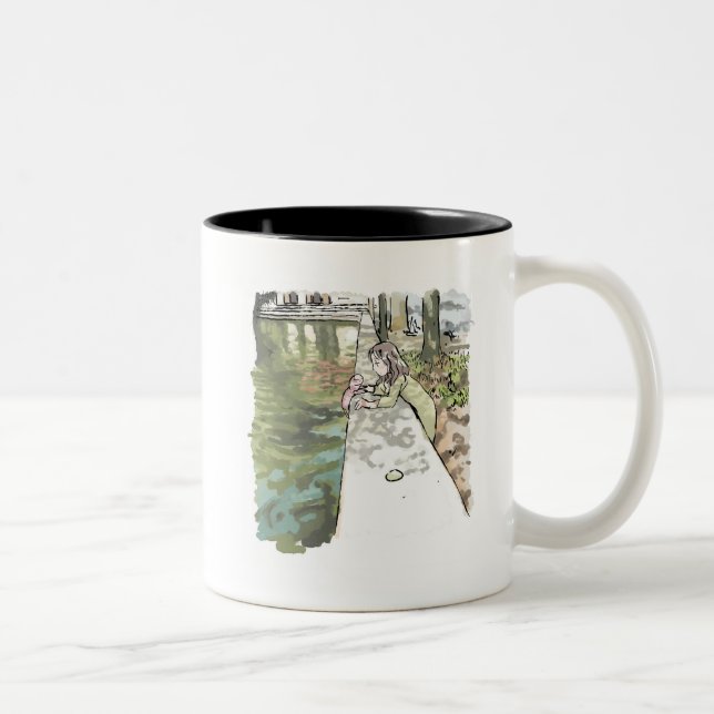 a lottery Two-Tone coffee mug (Right)