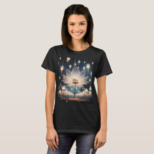 a lotus flower with the lotus flower on it T-Shirt