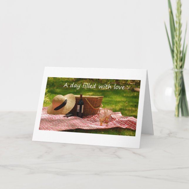 A LOVE CARD FOR THE BRIDE TO HER GROOM WEDDING DAY (Front)