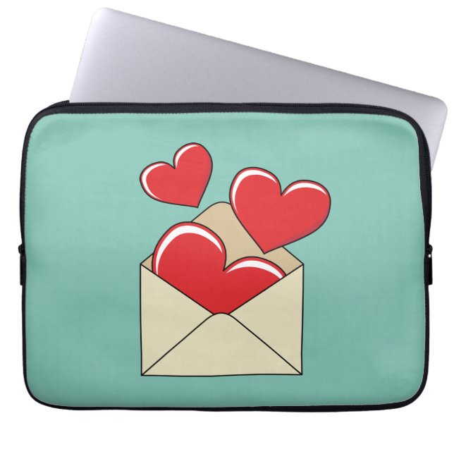 A Love Letter Laptop Sleeve (Front)