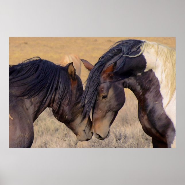 A Love of Horses Poster (Front)