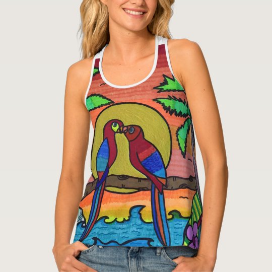 A love story tank top