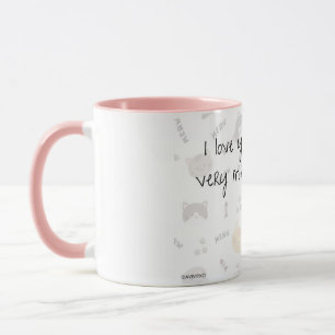 A Love You Meow and Kitty mug for your loved one.