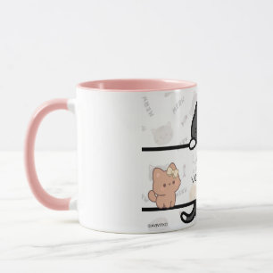 A Love You Meow and Kitty mug for your loved one.